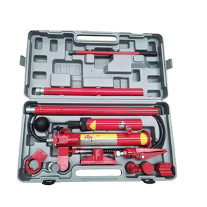 10 Ton Hydraulic Porta Power Kit Heavy Duty Auto Body Repair Jack <b>Dent</b> <b>Puller</b> Frame Straightening Tool Set - Product Image 1