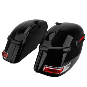 Borse <span class=keywords><strong>Laterali</strong></span> Rigide Bauletto da <span class=keywords><strong>Moto</strong></span> in ABS per Kawasaki Honda Yamaha Suzuki Universali - Product Image 2