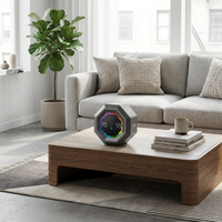 Timer Dapur Digital LCD Visual Display Gravity Eight Side Flip Timer dari Produsen Langsung, Timer Belajar Siswa, Timer Pomodoro