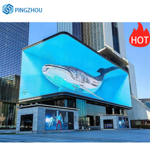 Schermo a <span class=keywords><strong>LED</strong></span> per esterni su larga scala con segno pubblicitario LEDP6P8P10 1080p HDR garanzia di 3 anni - Product Image 1