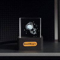 Petite TV intelligente WiFi Station météo affichage météo température humidité temps réveil décoration de bureau pour la maison