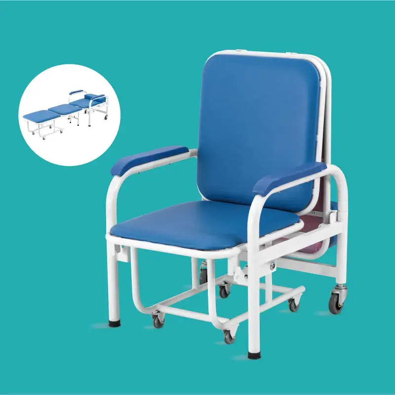 (MS-C10) polivalente ospedale accompagnano sedia letto sedia pieghevole