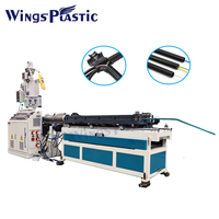 Ligne de production de tuyaux ondulés HDPE 10-20m/min, technologie allemande, machine de fabrication de tuyaux ondulés en PE PVC haute vitesse