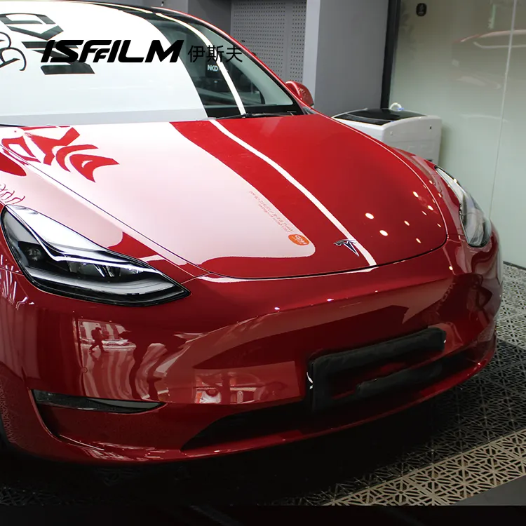 6.5mil ISF Self Healing anti scratch high glossy Transparent TPU PPF wrapping Hydrophobic body roll car paint protection film