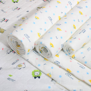 Tapis à <span class=keywords><strong>langer</strong></span> réutilisable pour bébé Couche-culotte pour nouveau-né en coton Tapis de jeu imperméable Tapis à <span class=keywords><strong>langer</strong></span> - Product Image 3