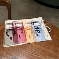 Coque de téléphone portable transparente en gel PC acrylique, anti-chute, avec pare-chocs en TPU PC et cadre de caméra en métal pour iPhone 18 17 Pro Max Air Plus