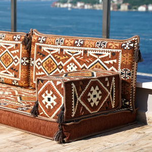 Ensemble de canapé sectionnel carré Majlis arabe <span class=keywords><strong>marocain</strong></span> avec mobilier de maison modulaire ottoman <span class=keywords><strong>pour</strong></span> salons et écoles - Product Image 3