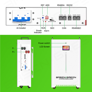 แบตเตอรี่ลิเธียม BASENGREEN ความจุสูง 51.2 โวลต์ 230ah 300ah 314ah 11kWh 10kWh 15kWH 16kWh 48v สำหรับเก็บพลังงานภายในบ้าน 300ah ลิเธียมแบต - Product Image 4