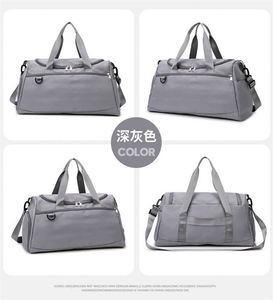 กระเป๋าเดินทางสะพายไหล่แบบมีโลโก้สั่งทำพิเศษ กระเป๋าเดินทางขนาดใหญ่สำหรับออกกำลังกาย ฟิตเนส โยคะ กระเป๋าเดินทางคุณภาพสูงสำหรับสุภาพสตรี - Product Image 5