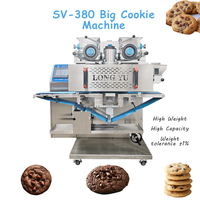 Machine à former des biscuits aux pépites de chocolat SV-380, équipement d'enrobage de particules pour la production commerciale de biscuits