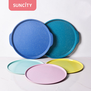 Suncity Pizza Pan 14 Inch Carbon Steel Round Baking Tray For Making Pizza - Product Image 2