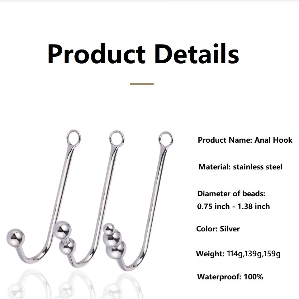 Metal Anal Hook Bondage Hook Sex Toys Steel Anal Rope Hook Bondage with  Anal Ball Sex Toy for Couple Lovers| Alibaba.com