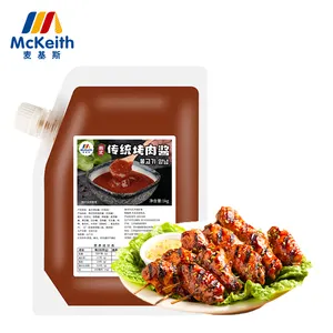 Popular Traditional Korean Style BBQ Sauce 1Kg/12 Packages/ Carton OEM Attractive Price Best Selling Premium Quality