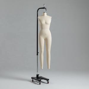 Maniquí de <span class=keywords><strong>Costura</strong></span> Ajustable de Buena Calidad, Maniquí de Espuma de Cuerpo Completo para Mujer, Maniquí de Sastrería para Mujer en Venta - Product Image 1