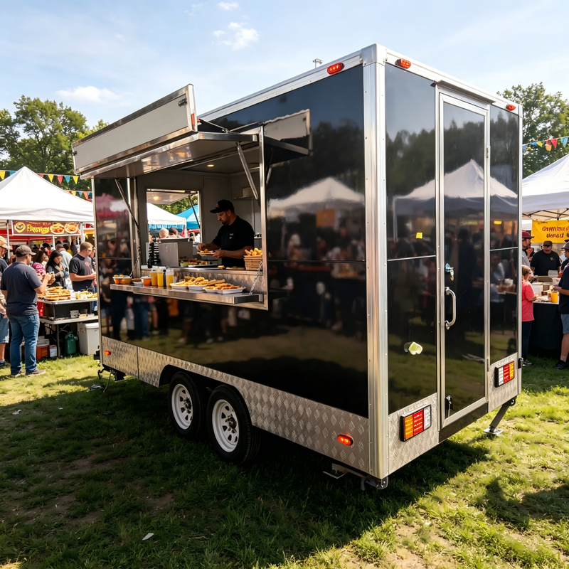 Food Trailers with Equipment Commercial Catering