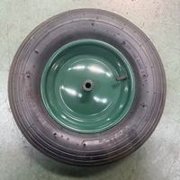 Ruize 16\" 4.8/4.00-8 Nouvelle roue de brouette en plastique avec pneu gonflable de taille standard en caoutchouc pour restaurant, hôtel, OEM