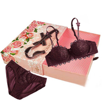 Logo personnalisé luxe cadeau chaussures vêtements de nuit vêtements emballage sous-vêtements expédition Mailer Pr lingerie boîte coulissante boîtes en papier