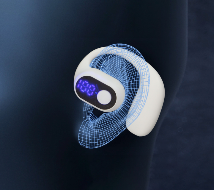 OWS-02 Open 180° Rotation Wireless Business Headset With Mic Air Conduction Ear-hook Touch Control Sports Hifi Earphone