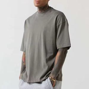 Fabricante de Camisetas Lisas para Hombre, Camiseta Negra de Alta Calidad 100% Algodón, Unisex, Cuello Redondo, Corte Cuadrado - Product Image 4