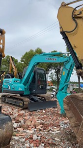 Mini-excavatrice sur chenilles d'occasion Kobelco SK75 d'origine japonaise, prix bas, haute qualité, bonnes performances, à vendre - Product Image 4