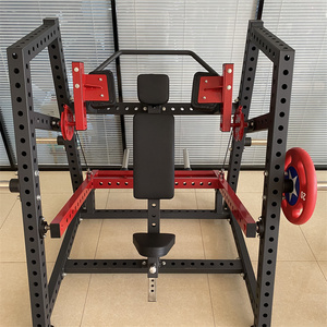 Presse à pectoraux réglable REYK Commercial <span class=keywords><strong>Nautilus</strong></span>, matériel métallique de haute qualité, durable, entraînement musculaire - Product Image 2