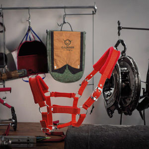 Euro Cavall - Juego de Correa para Caballo con Cinta de PP Ecológica de 25 mm de Ancho, con Ojal Metálico y Almohadilla de Felpa, Estilo Western - Product Image 3