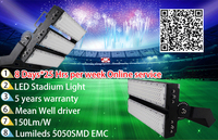 Haute qualité 150lm/w 250w 500w 750w 1000w 1250w 1500w projecteur extérieur led kit lumière led éclairage de stade de terrain de football