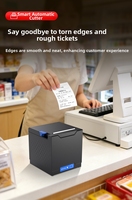 Imprimante thermique de tickets haute vitesse NETUM 160 mm/s |   203 dpi Multi-OS |   Impression sans latence pour les heures de pointe de la restauration |   Stock 1 an