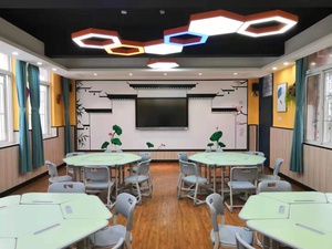 סכך את אפליקציית אור משושה מותאמת אישית שליטה אורות מודרני חכם אורות הוביל אור תקרה - Product Image 5