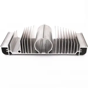 Custom aluminum extrusion profile Large Square heat sink aluminum frame for China