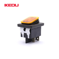 KEDU HY12-15 Haute Qualité 250V 16A IP65 Antipoussière Étanche Interrupteur À Bascule Avec Led