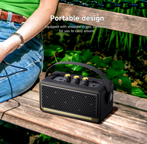 공장 직접 20 W RMS 휴대용 오디오 플레이어 우퍼 블루투스 파티 스피커 용 LED 조명 20 와트 출력 전원 - Product Image 5