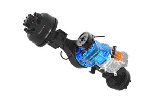 Nouveau système d'essieu motric Brogen 60KW à aimant synchrone 380V pour véhicule, groupe motopropulseur EV à axes parallèles - Product Image 4