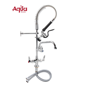 Restaurant Sink Sprayer Faucet Commercial Pre Rinse <b>Spray</b> Water Saver Deck Mounted Mini Kitchen Pre Rinse Faucet - Product Image 1