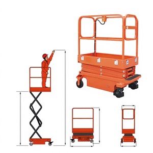 Piattaforma di Lavoro Elevabile Idraulica Mobile Verticale Sinolift SJY0.3-3/SJY0.3-3.9 con Capacità di 300kg - Product Image 4