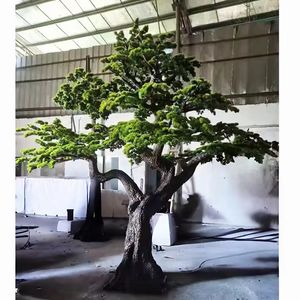 Árboles de <span class=keywords><strong>Pino</strong></span> Artificiales Altamente Realistas, Bonsái para Jardinería, Decoración Interior y Exterior, Tacto Real, Tamaño Personalizado, Verde - Product Image 2