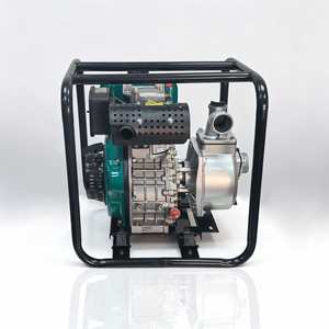 Pompe à moteur diesel à économie de carburant, réservoir de carburant 25L, capacité d'huile 0,75L, <span class=keywords><strong>SAE10W30</strong></span> pour le transfert d'eau en rivière et en lac - Product Image 1