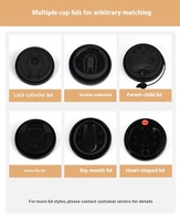 Logo personnalisé imprimé gobelets en papier jetables recyclés de 6oz 8oz 10oz 12oz 16oz double avec couvercle pour café
