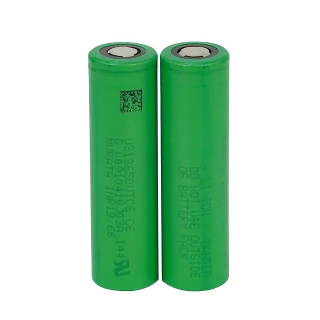 Green 18650 VTC6 battery 3000mah 3.7V rechargeable VTC6 18650 3000mAh battery