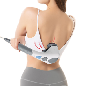 Vibrador de masaje de espalda eléctrico de mano de cuerpo multifuncional de fábrica masajeador de vibración eléctrico de calor infrarrojo - Product Image 5