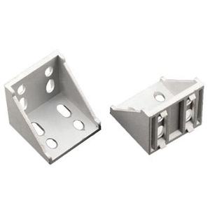 Large 100*100 Gusset <strong>Industrial</strong> Connector 90 Degree <strong>Aluminum</strong> <strong>Profile</strong> Angle Support Corner Bracket Brackets - Product Image 5