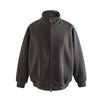 Blouson chaud de luxe 2026 pour homme – Veste courte zippée de haute qualité pour l'extérieur, style universitaire décontracté vintage, automne, taille 2XL