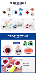 60g a 200g alta calidad mejor precio Mar Océano pesca luminoso Jigging plomo Jigging señuelo Tenya <span class=keywords><strong>Madai</strong></span> Jig - Product Image 3