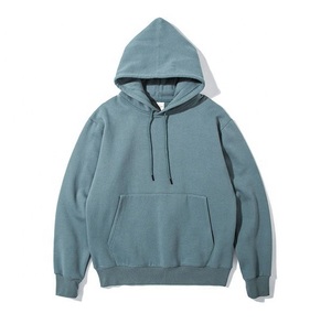 <b>100</b>% <b>Polyester</b> Men's Gym Hoodie Stylish Solid Fleece for Sleeve 250grams Winter Season Hooded Collar Made Bangladesh - Product Image 2