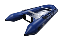 Bateau pneumatique de sport rapide populaire avec plancher en aluminium, prêt pour la dérive, capacité 8 personnes SA450