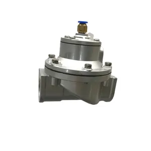 Made in China pneumatic diaphragm valve AP-MF-T-25 IP 65 solenoid valve 24V 8mm pipe connection Straight-through pulse valve