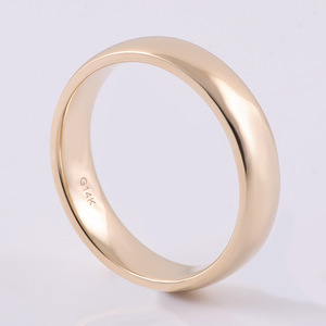 Anillo de Compromiso y Aniversario de Alta Calidad Chapado en Oro de 18K con Moissanita Color D, Regalo para Citas, Geometría Contemporánea - Product Image 1