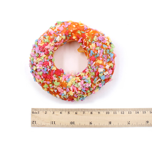 Perro saludable trata Beefhide Donut con yogur Fabricante de aperitivos para mascotas OEM - Product Image 3