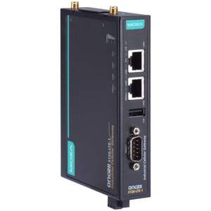 Moxa OnCell 3120-LTE-1 Gateway Celular Industrial 4G LTE Doble SIM Puerto Ethernet Serial MQTT - Product Image 1