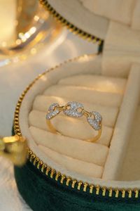 Xinfly Luxury Wholesale Fashion Hip Hop 18k Yellow Gold Natural Diamond Rings - Product Image 2